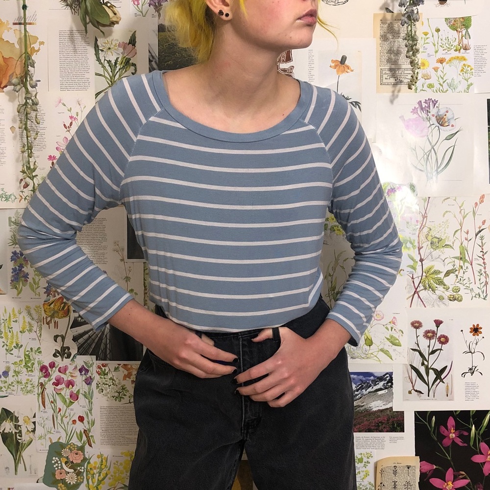 Blue Striped Shirt